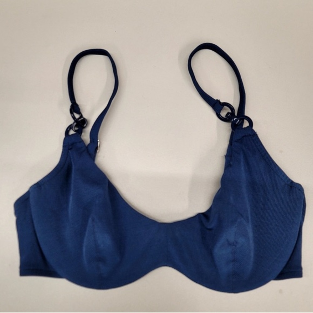 Andres Sarda Gray Wired Bikini Top